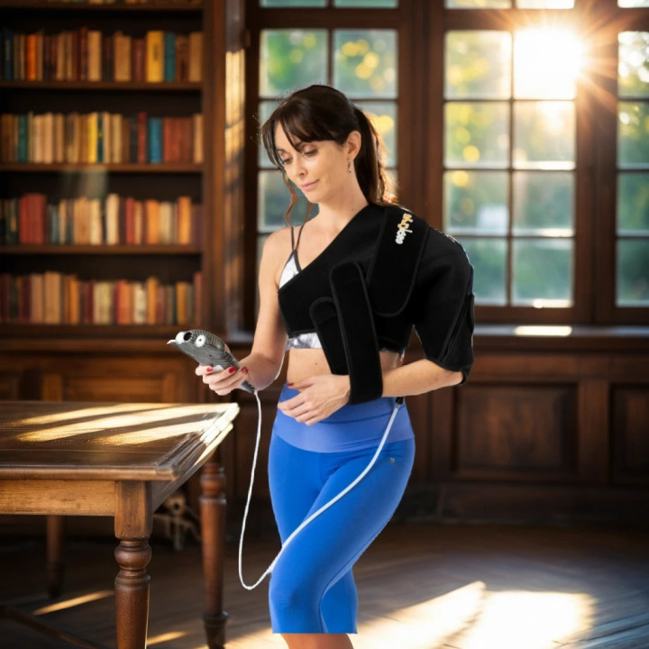 Attelle Épaule Cryothérapie & Compression IC200L – EasyCryo